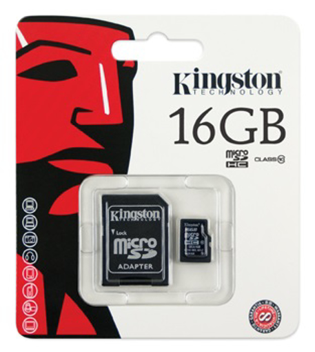 Immagine di KINGSTON MICRO SD 16 GB CL 10