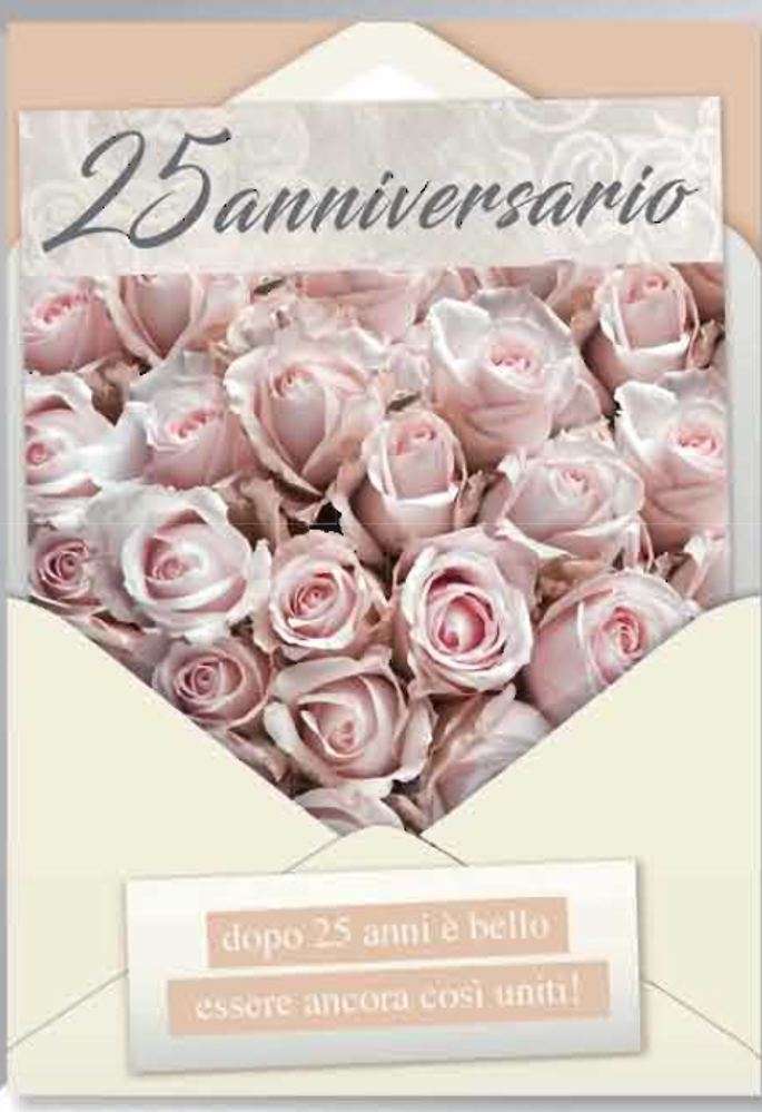 Biglietti Auguri 25 Anniversario Marpimar Assabese